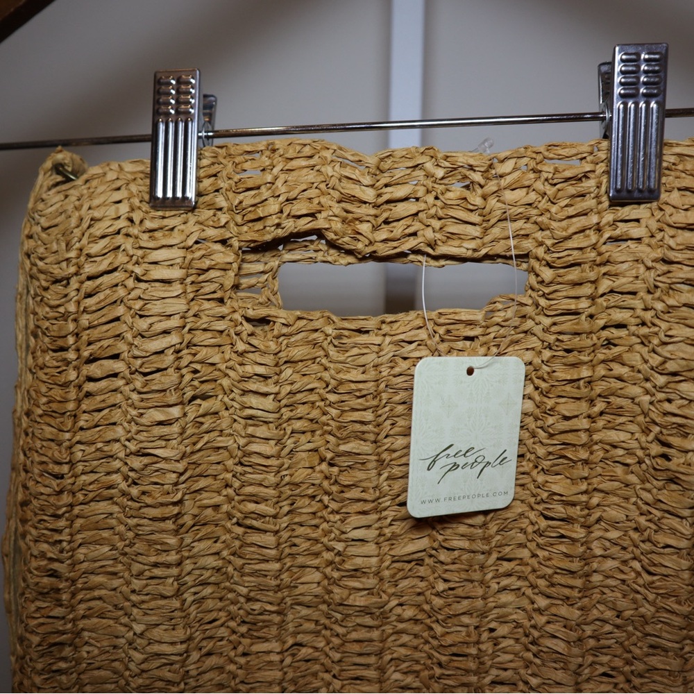 Free People Brunch Date Raffia Straw
Clutch Shoulder Bag - Picture 2 of 5